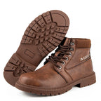 Men’s Waterproof Steel Toe Work Boots | Slip Resistant, Durable & Ideal for Heavy-Duty Jobs