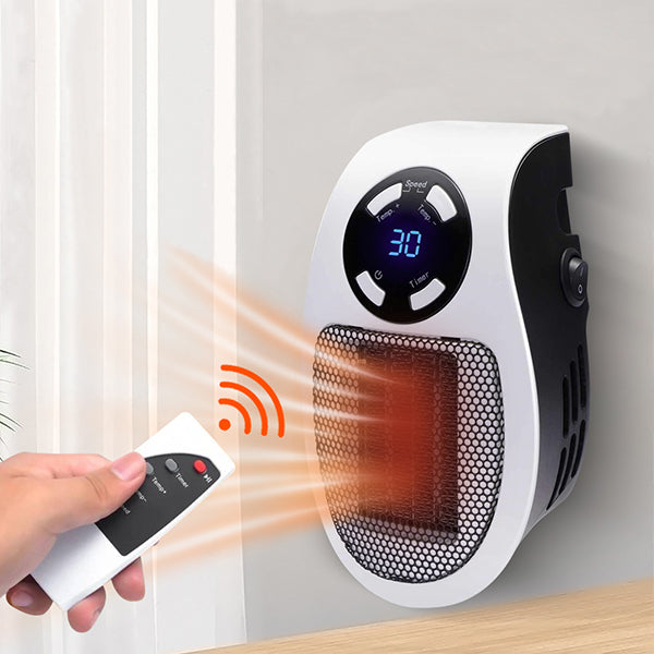 Chauffage d’appoint électrique portable avec télécommande