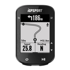 IGP Sport BSC200 GPS Fahrradcomputer – Drahtloser Tacho mit Bluetooth 5.0, Routenanzeige und Kilometerzähler