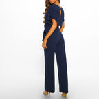 Women’s Belted Wide-Leg Jumpsuit | Flowy, Comfortable & Ideal for Day to Night Wear