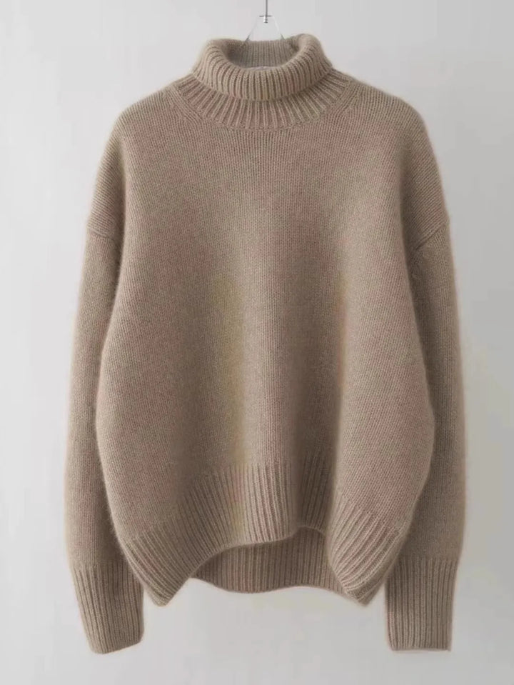 Fine Wool Turtleneck Sweater | Warm, Lightweight & Timeless Design for Women