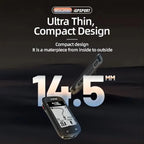 IGP Sport BSC200 GPS Fahrradcomputer – Drahtloser Tacho mit Bluetooth 5.0, Routenanzeige und Kilometerzähler
