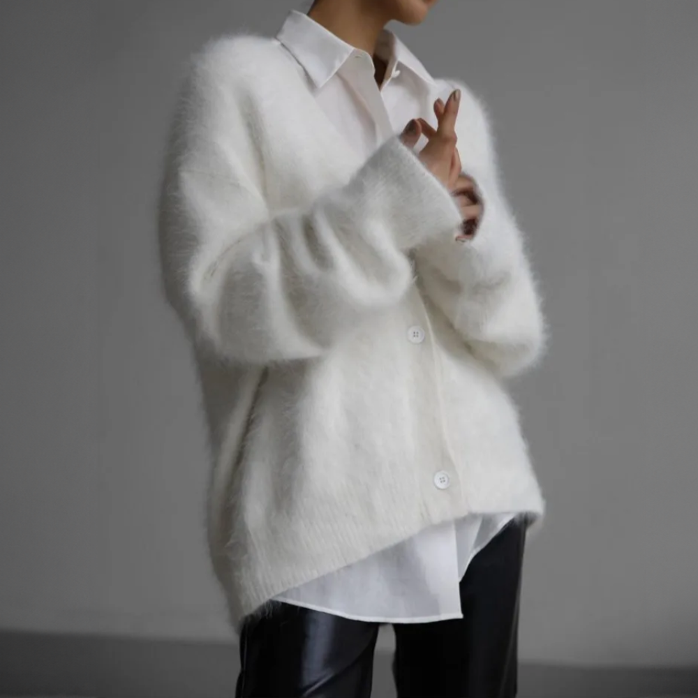 Cashmere Cardigan Sweater for Women | Soft, Warm & Flattering Fit for Casual or Dressy Occasions