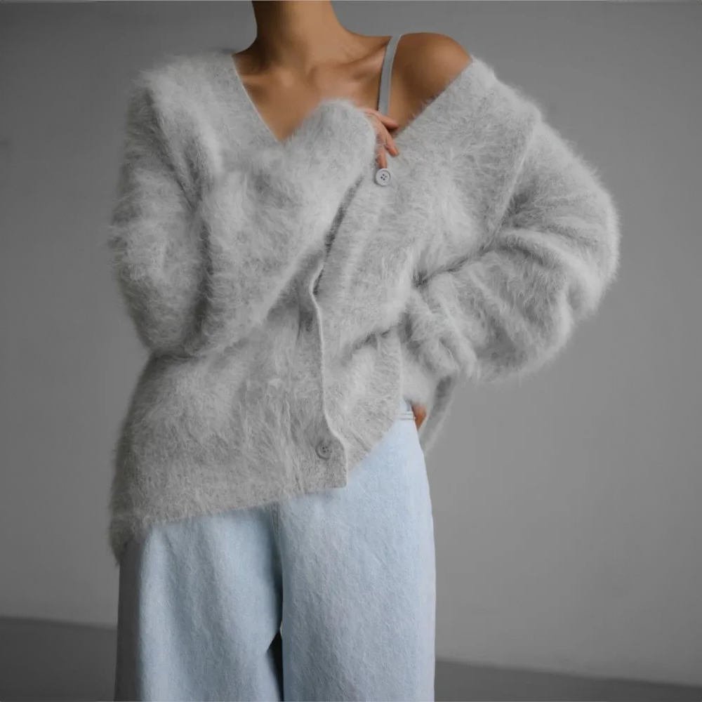 Cashmere Cardigan Sweater for Women | Soft, Warm & Flattering Fit for Casual or Dressy Occasions