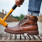 Men’s Waterproof Steel Toe Work Boots | Slip Resistant, Durable & Ideal for Heavy-Duty Jobs