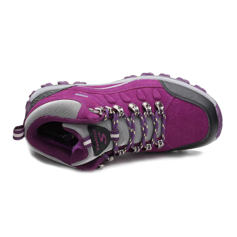 Waterproof Walking Boots For Ladies - Hiking Snow Boots