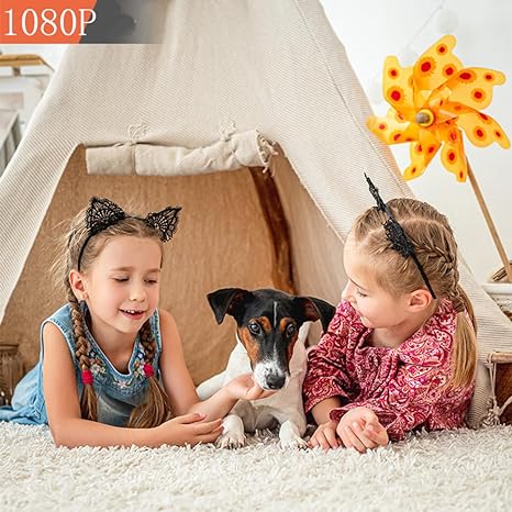 Mini Überwachungskamera Indoor – Drahtlose 1080p Kamera mit Bewegungserkennung & App-Steuerung