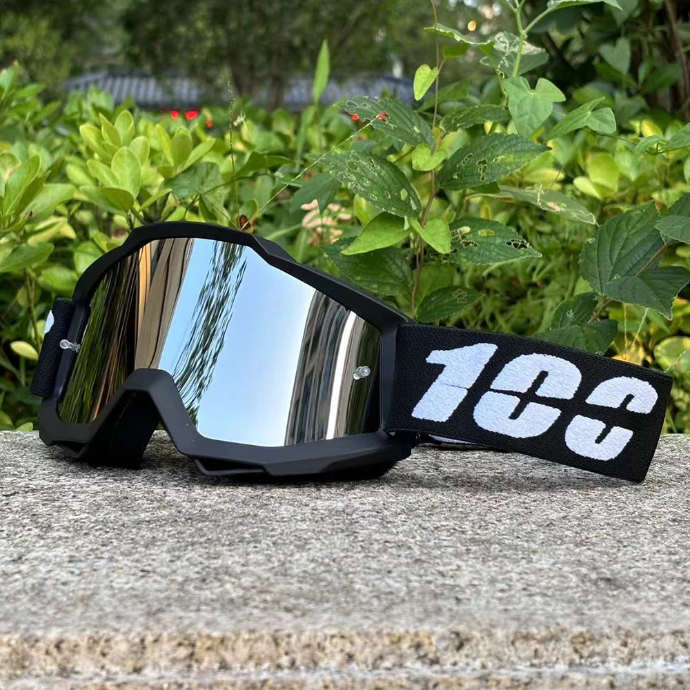 Crossbrille für Motocross & MTB – Verspiegelte Offroad Bike Goggles mit robustem Schutzdesign