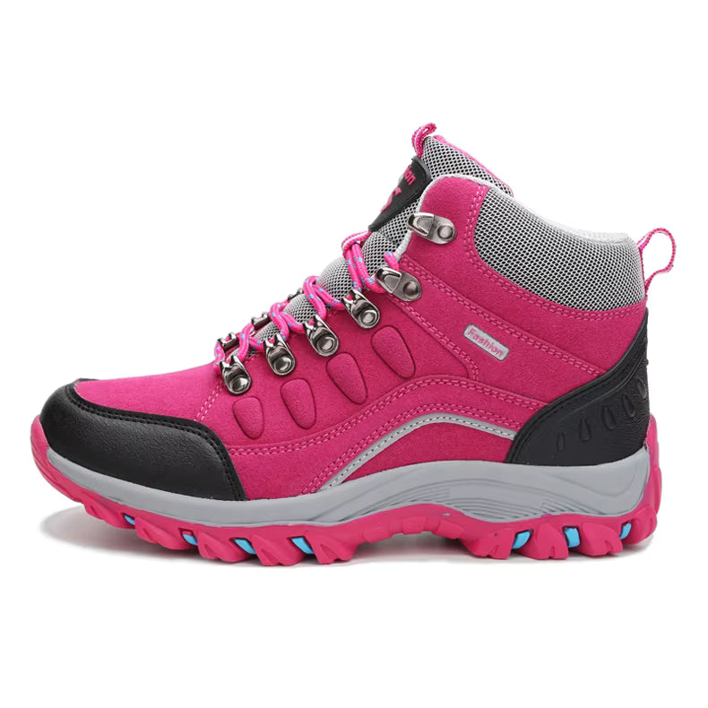 Waterproof Walking Boots For Ladies - Hiking Snow Boots