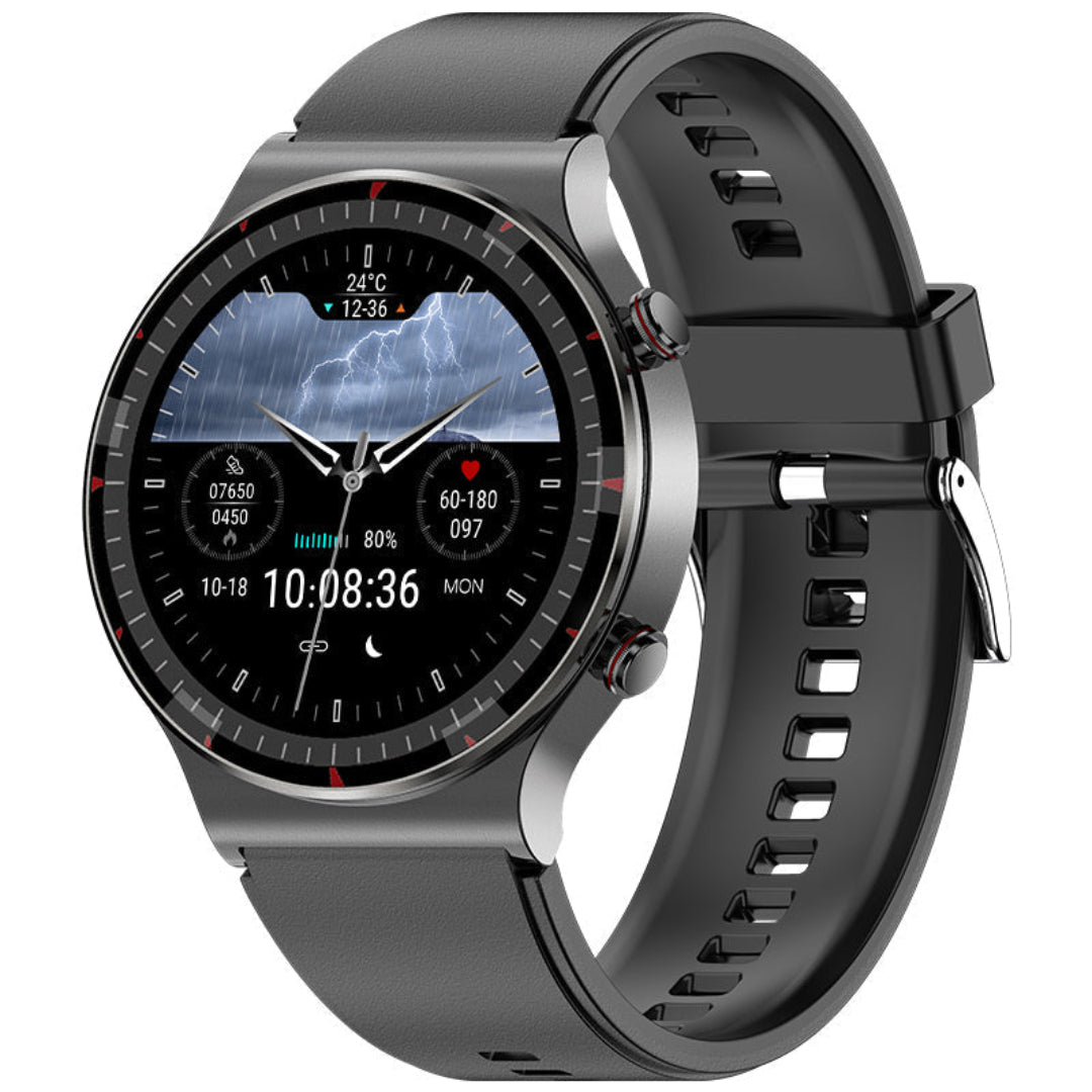 Smartwatch mit EKG und Blutdruck – medizinische Uhr mit EKG Funktion, Vorhofflimmern Smartwatch
