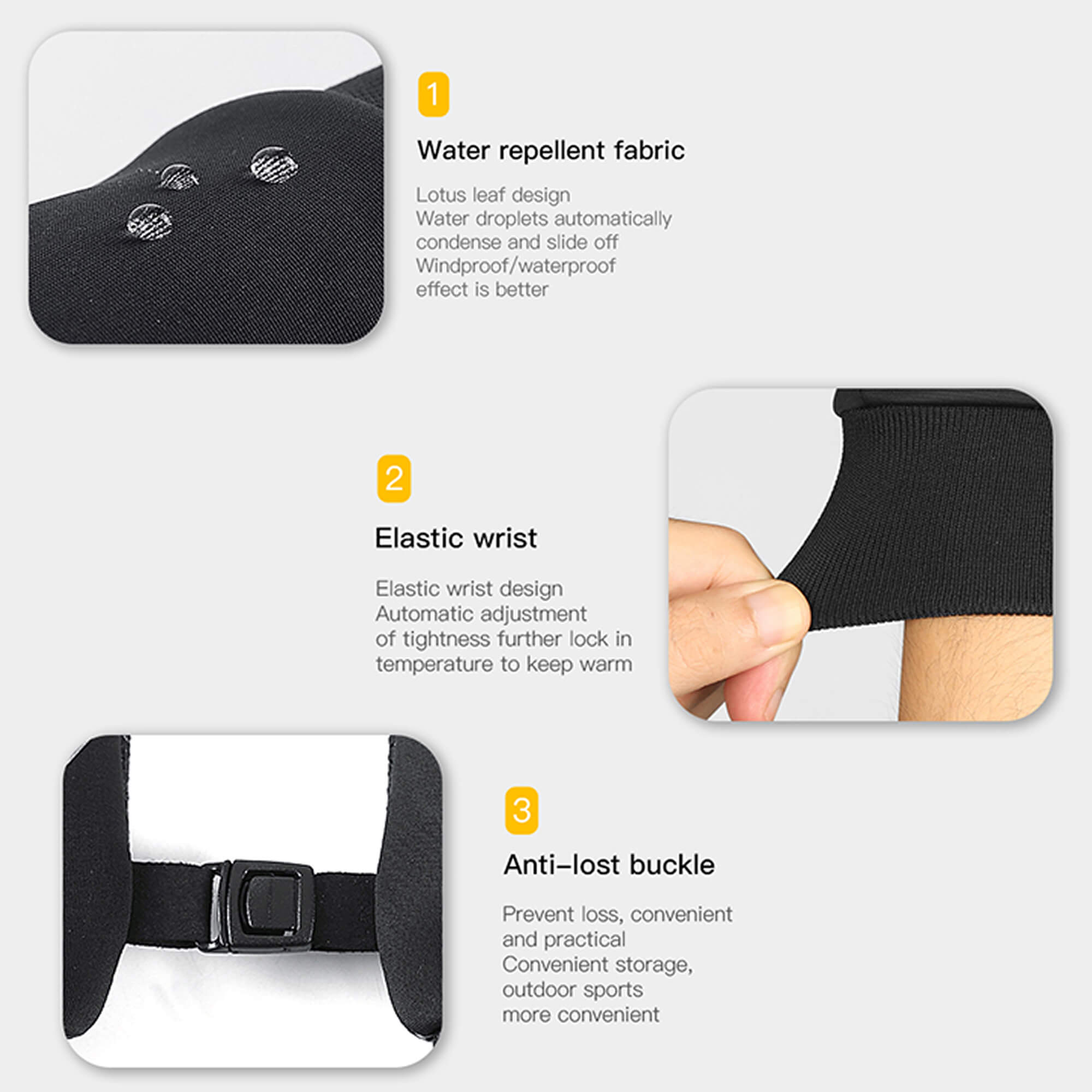 Gants de Cyclisme Hiver Thermiques | Imperméables, Coupe-Vent & Tactiles – Gants Chauds pour Hommes & Femmes