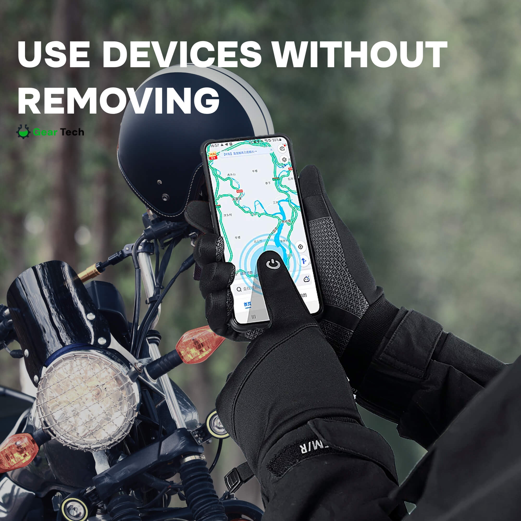 Guanti da lavoro termici impermeabili – Guanti invernali resistenti e antiscivolo con touchscreen per lavoro all'aperto UK