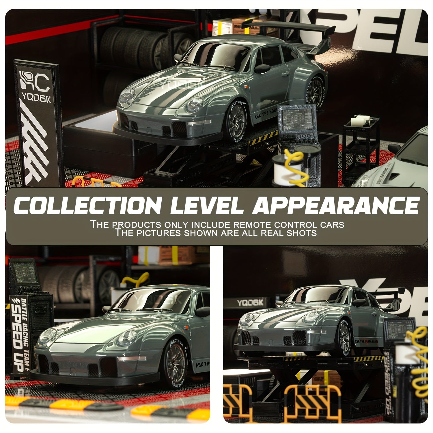 Ferngesteuertes Drift Auto – 1:24 RC Drift Car mit 4WD & LED-Rädern, ideal für Kinder