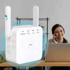 UltraXtend 5G WiFi Booster – Potente Ripetitore WiFi Dual-Band per Casa e Giardino con Copertura Estesa del Segnale