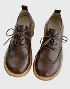 Women's Wide-Fit Oxford Shoes | Comfortable Brogue Design with Durable Sole for Casual & Semi-Formal Wear
