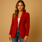 Women's Fitted Blazer - Tailored Stretch