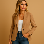 Women's Fitted Blazer - Tailored Stretch
