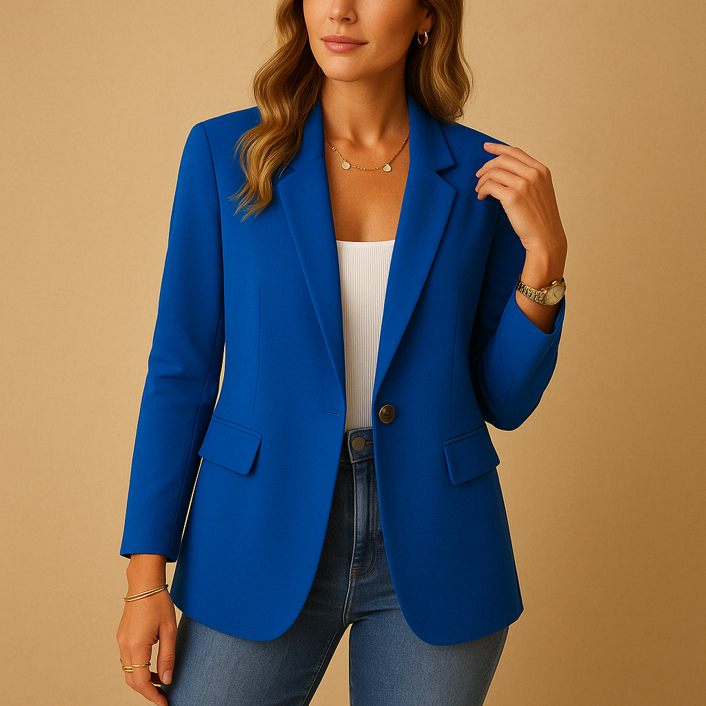 Women's Fitted Blazer - Tailored Stretch