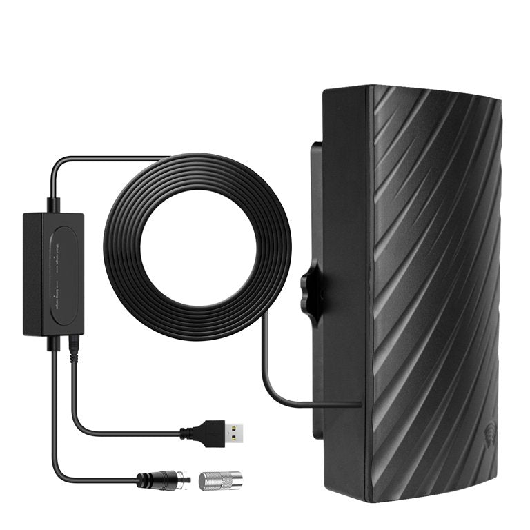 Antenna TV Digitale 4K da Interno a Lunga Portata – Fino a 600 Miglia di Ricezione