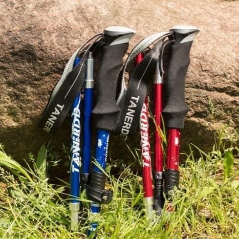 Faltbare Trekkingstöcke – Verstellbarer Wanderstock, leicht & rutschfest für Outdoor-Abenteuer