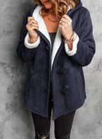 Hooded Cashmere Feel Coat | Soft, Warm & Timeless Design for Modern Women