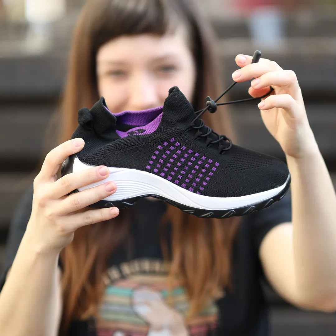 Ergonomic Pain Relief Shoes for Women | Breathable, Wide Toe Box & Ideal for Everyday Comfort and Mobility