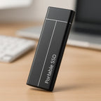 SSD Portatile 5TB – Hard Disk Esterno ad Alta Capacità con Velocità di Trasferimento Ultra Rapide