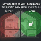 UltraXtend 5G WiFi Booster – Potente Ripetitore WiFi Dual-Band per Casa e Giardino con Copertura Estesa del Segnale