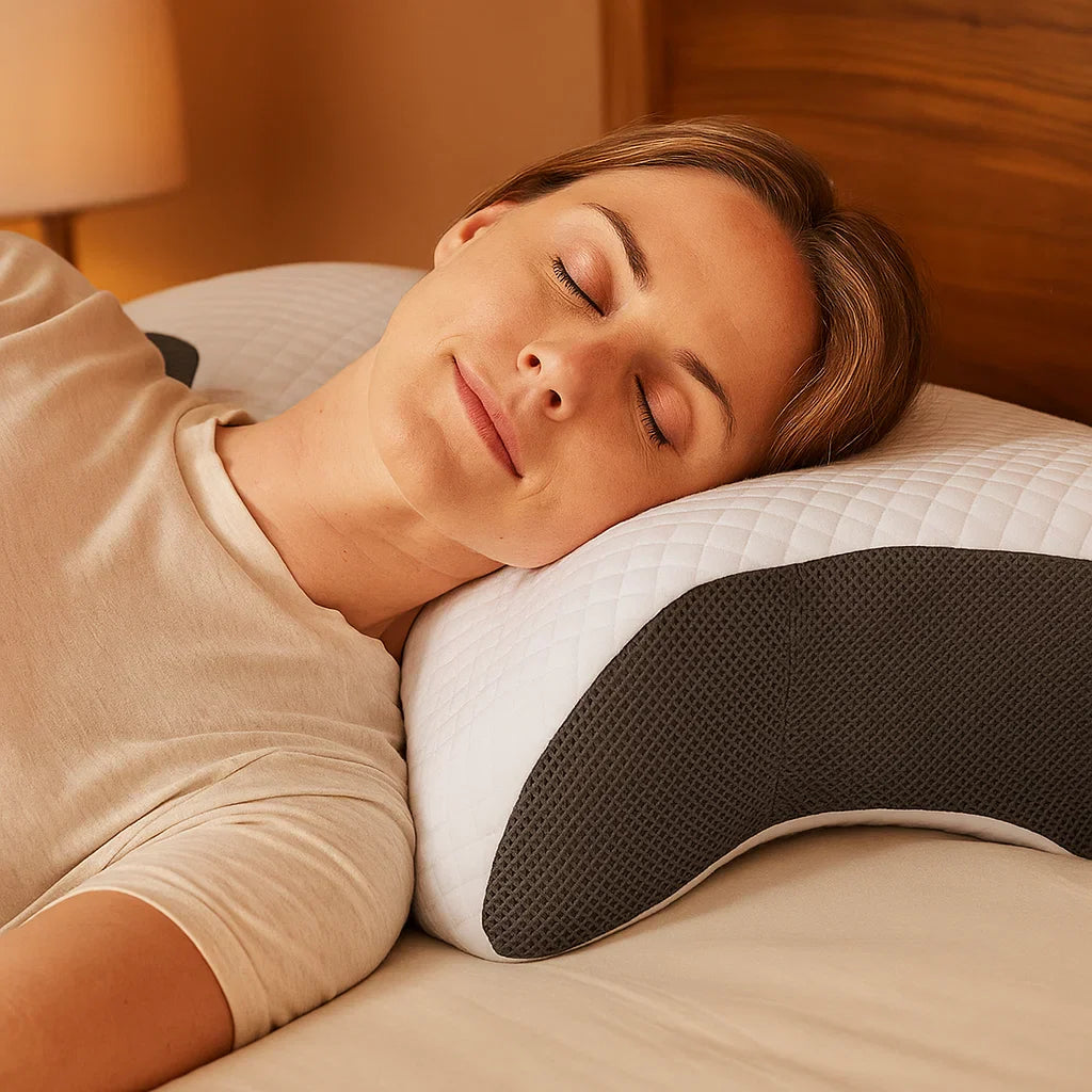 Orthopädisches Kissen Testsieger – Ergonomisches Schmetterlingskissen für erholsamen Schlaf, 37×62 cm