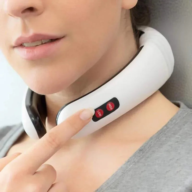 Massaggiatore cervicale a vibrazione per massaggiare il collo e alleviare la tensione