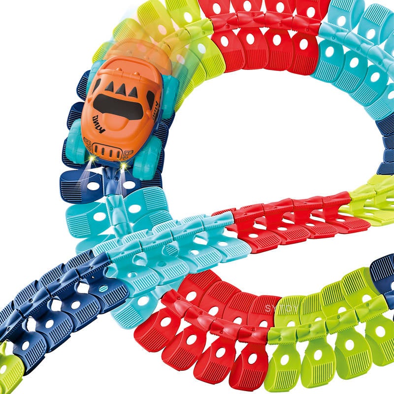 Pista Macchine Flessibile – Percorso Personalizzabile | Gioco Creativo Bambini