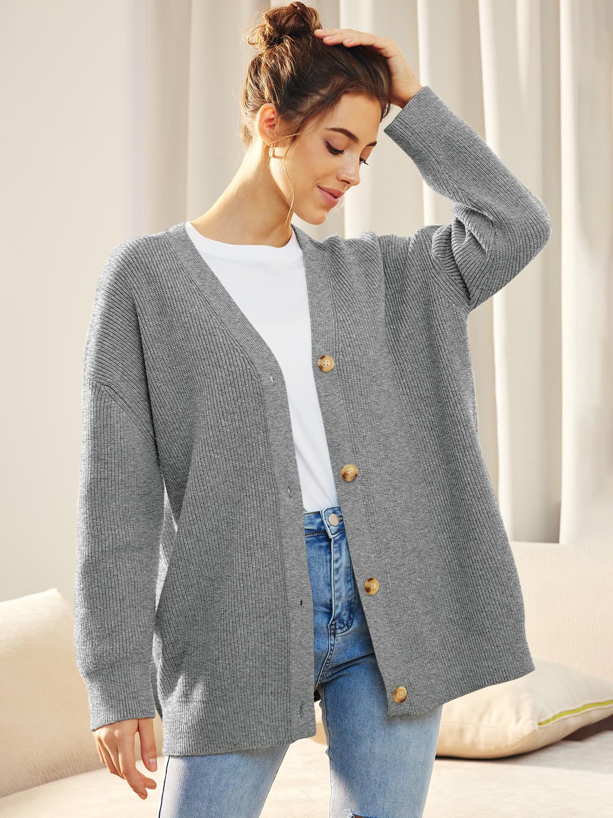 Cashmere Cardigan | Lightweight, Breathable & Ideal for Stylish Layering in Any Season