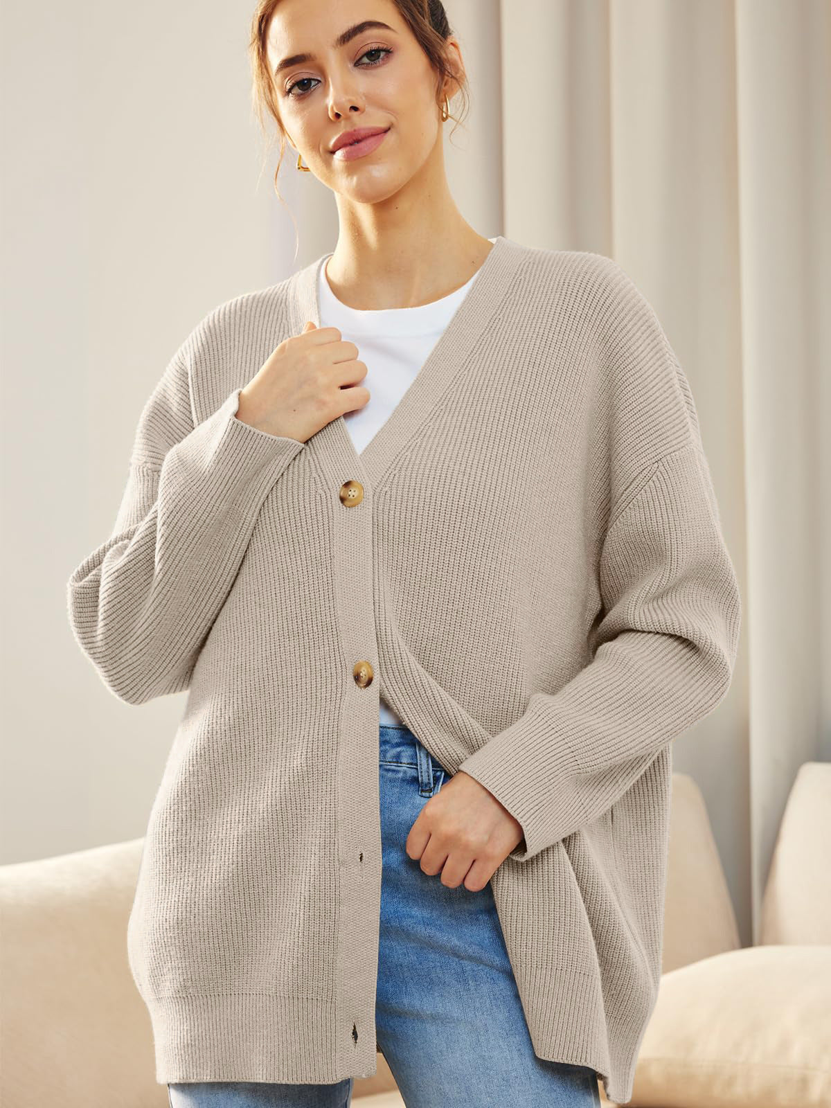 Cashmere Cardigan | Lightweight, Breathable & Ideal for Stylish Layering in Any Season