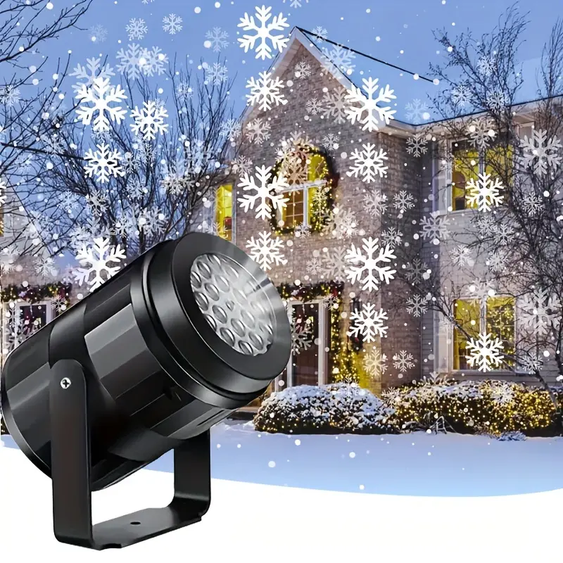 Schneeflocken Projektor Outdoor LED – Für winterliche Lichteffekte im Innen- und Außenbereich
