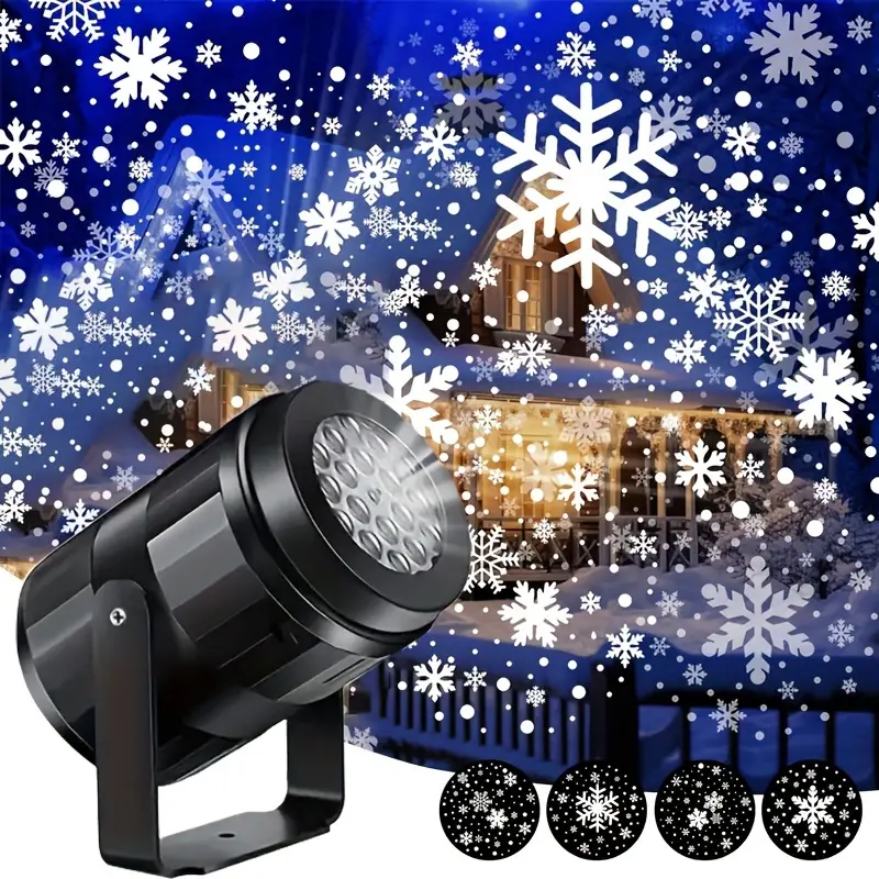 Schneeflocken Projektor Outdoor LED – Für winterliche Lichteffekte im Innen- und Außenbereich