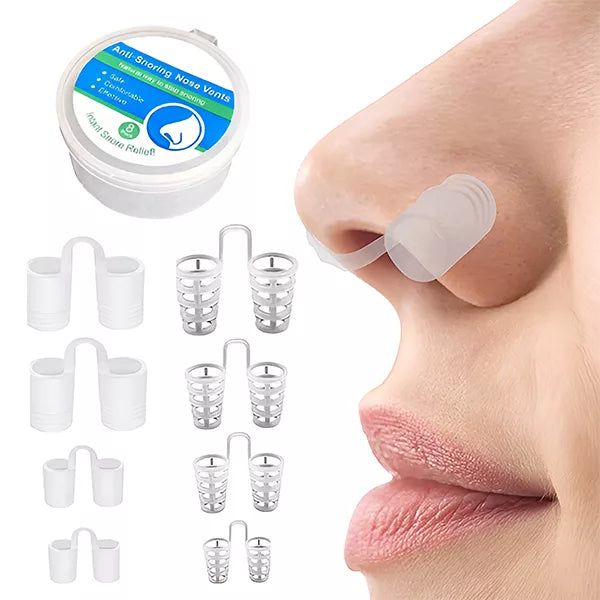 Dilatateur nasal anti ronflement – 8 pièces écarteur de narines solution discrète efficace