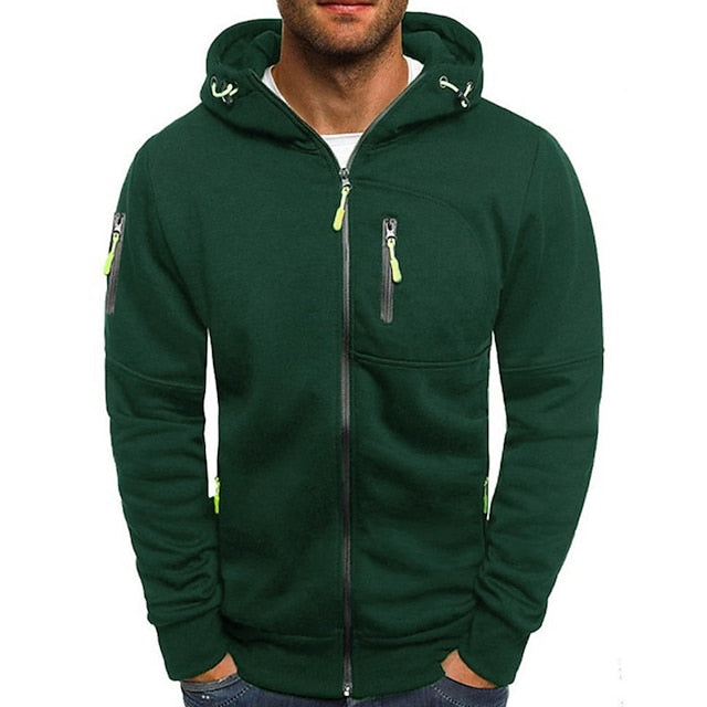 Men’s Warm Cotton-Polyester Hoodie | Durable, Comfortable & Ideal for Outdoor Adventures and Casual Wear