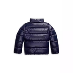 Shiny Puffer Jacket – Short Winter Jacket for Women with Modern Hood