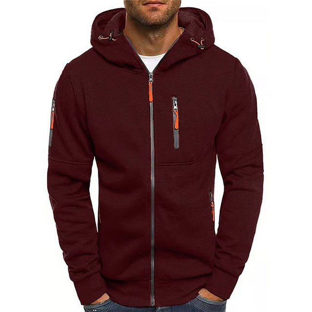 Men’s Warm Cotton-Polyester Hoodie | Durable, Comfortable & Ideal for Outdoor Adventures and Casual Wear
