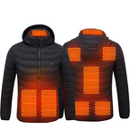 Beheizte Heizjacke Fleece – Elektrische Arbeits- & Winterjacke mit Akku für Damen & Herren
