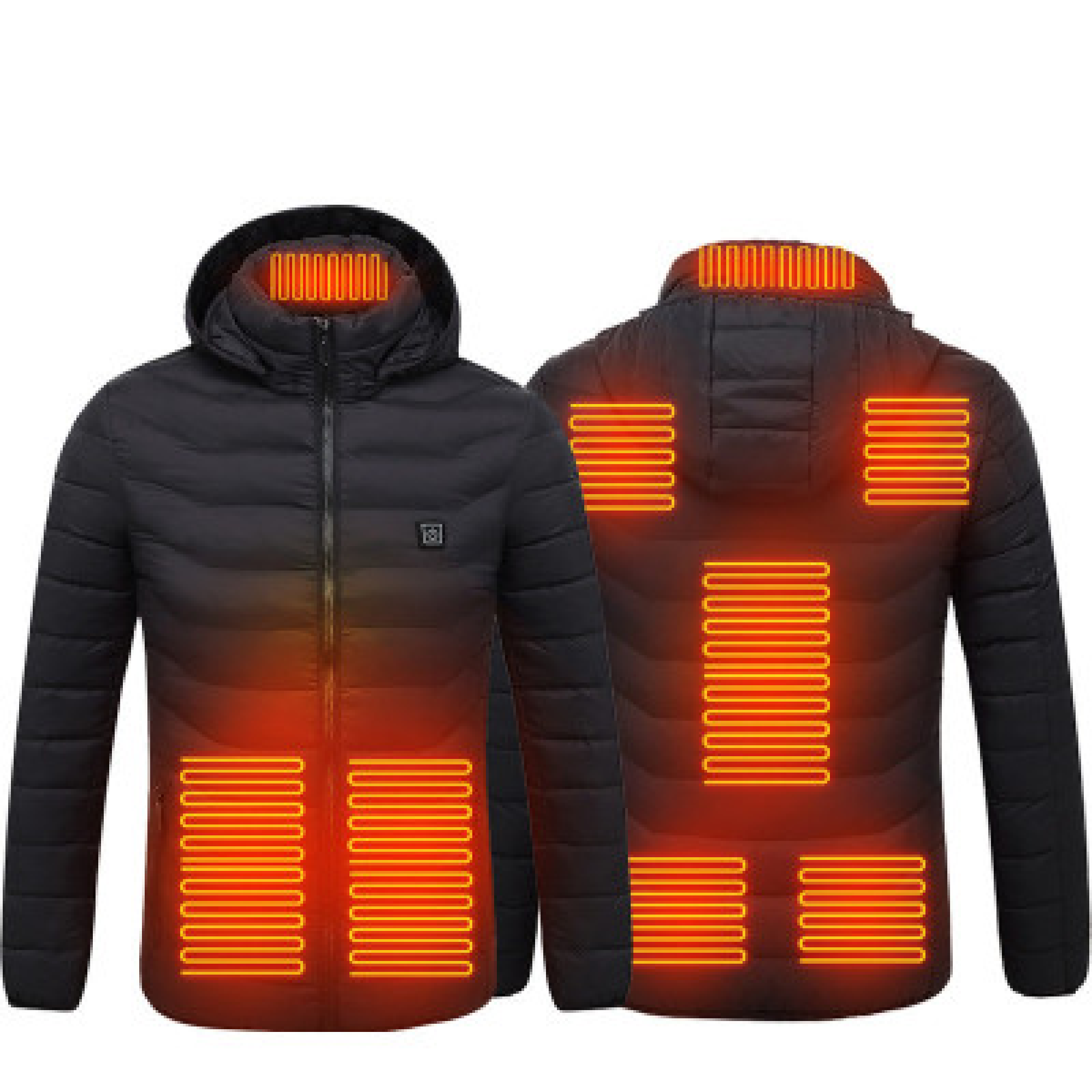 Beheizte Heizjacke Fleece – Elektrische Arbeits- & Winterjacke mit Akku für Damen & Herren