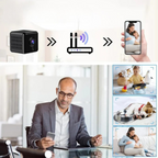 Microcamera Spia WiFi 1080P Videocamera Sorveglianza Wireless