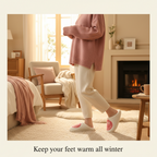 Smiley Face Slipper - Cozy Non-Slip with Soft Inner Lining