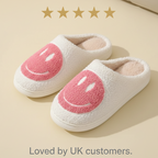Smiley Face Slipper - Cozy Non-Slip with Soft Inner Lining