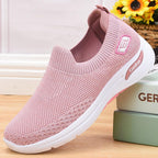Women's Cushioned Orthopedic Slip-On Trainers | Lightweight, Flexible Fit & Enhanced Comfort for Active Lifestyle