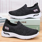 Women's Cushioned Orthopedic Slip-On Trainers | Lightweight, Flexible Fit & Enhanced Comfort for Active Lifestyle