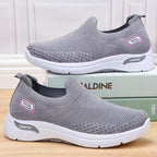 Women's Cushioned Orthopedic Slip-On Trainers | Lightweight, Flexible Fit & Enhanced Comfort for Active Lifestyle