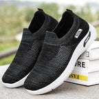 Women's Cushioned Orthopedic Slip-On Trainers | Lightweight, Flexible Fit & Enhanced Comfort for Active Lifestyle
