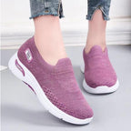 Women's Cushioned Orthopedic Slip-On Trainers | Lightweight, Flexible Fit & Enhanced Comfort for Active Lifestyle