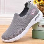Women's Cushioned Orthopedic Slip-On Trainers | Lightweight, Flexible Fit & Enhanced Comfort for Active Lifestyle